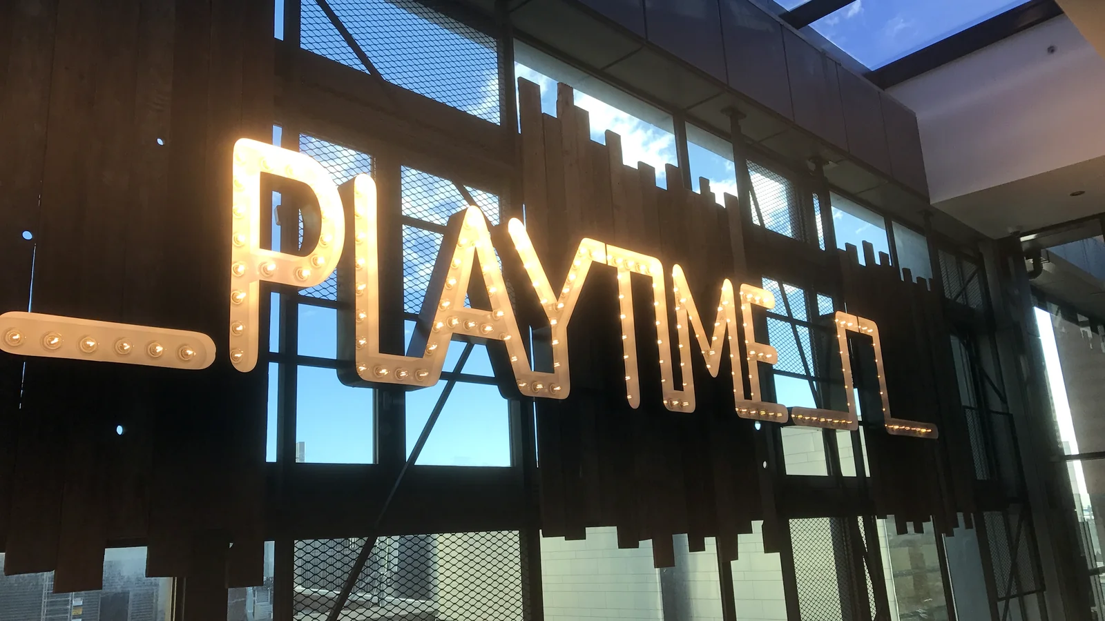 Playtime Marquee