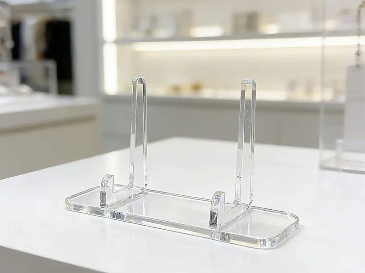 Acrylic custom sign display sample