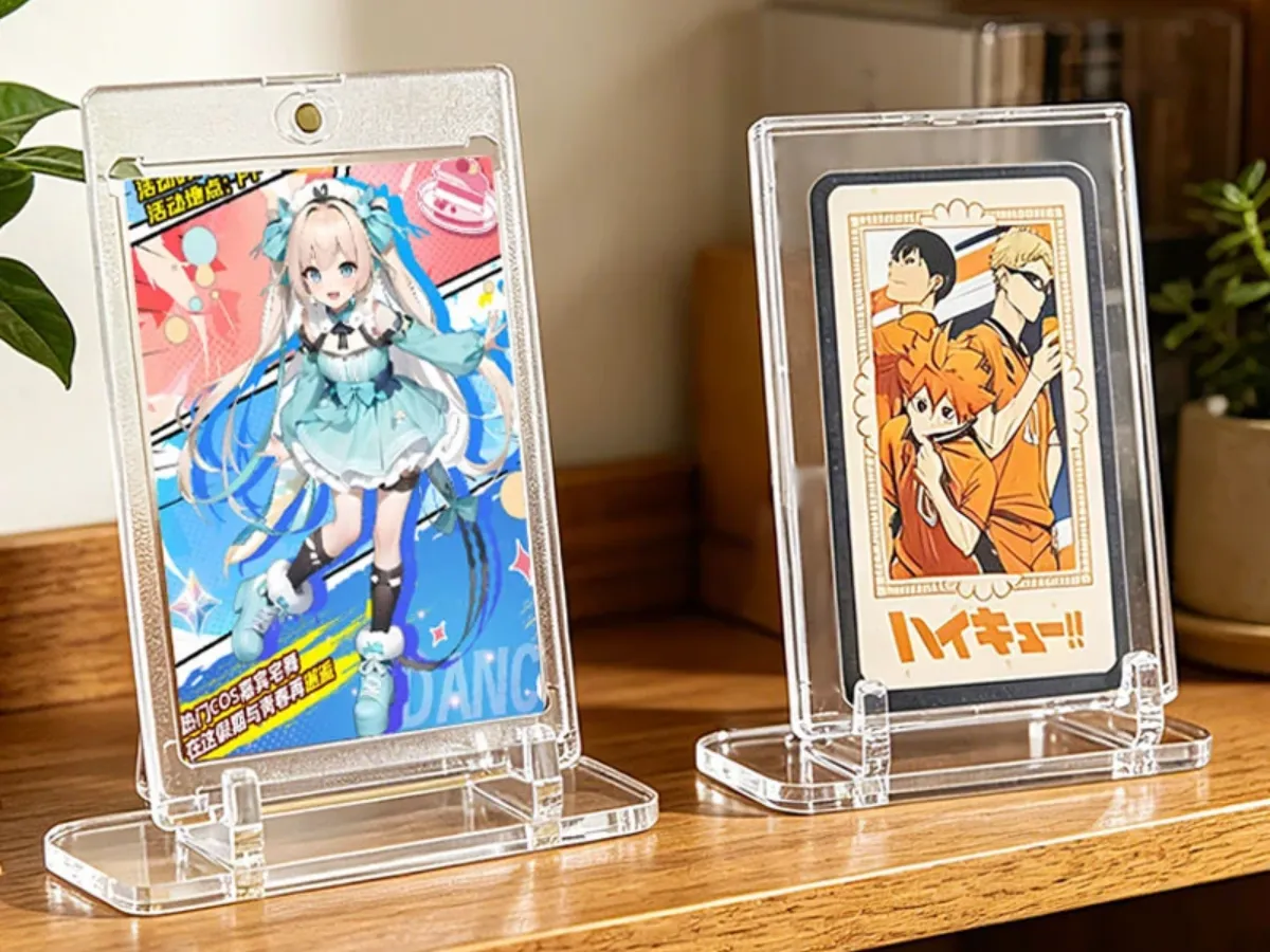 Plexiglass wall display panel for office