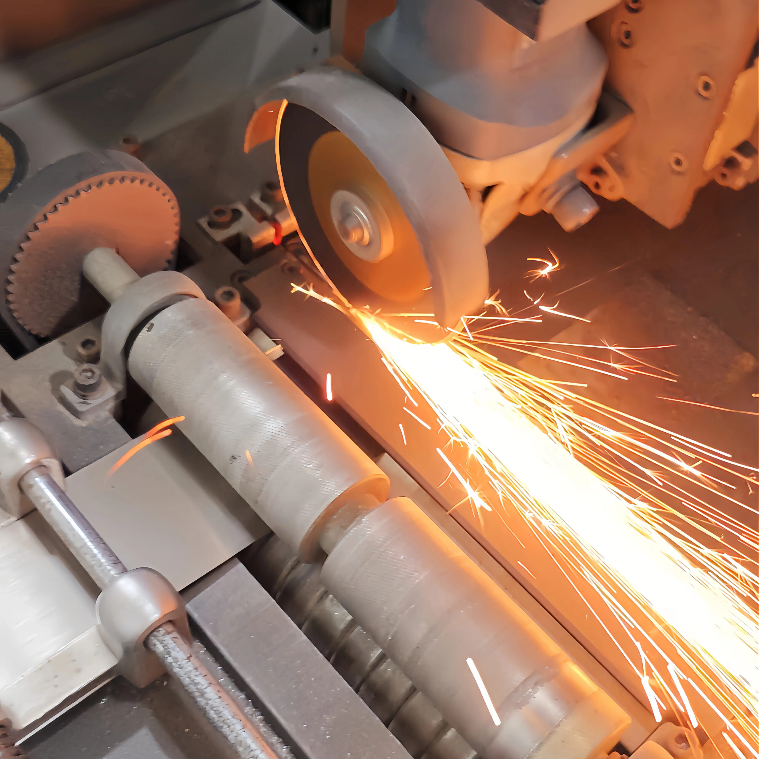 Grooving metal trim for dimensional sign fabrication